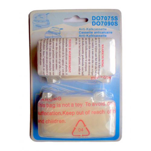 Cassettes (x2) anti-calcaire Générateur vapeur Domo