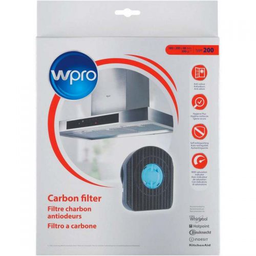 Filtre charbon Type 200 Hotte Whirlpool