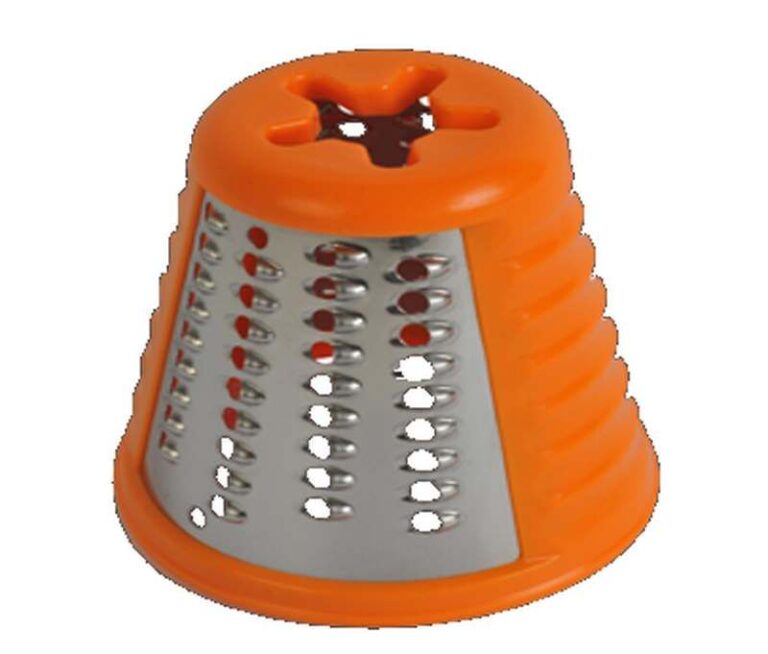 Cône à raper fin orange pour hachoir fresh express / hv4 / hv2 moulinex
