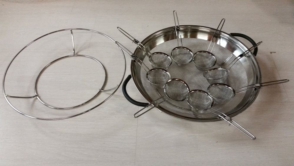 Panier+filtre+ecumoirex8 wok chinoise