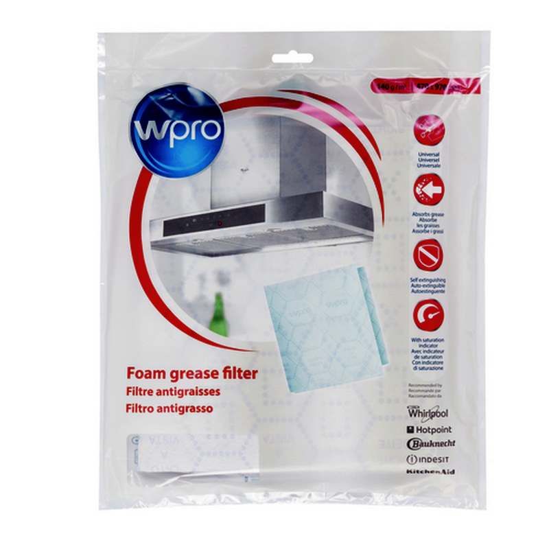Filtre Hotte Buvard Whirlpool/Universel (484000008526)
