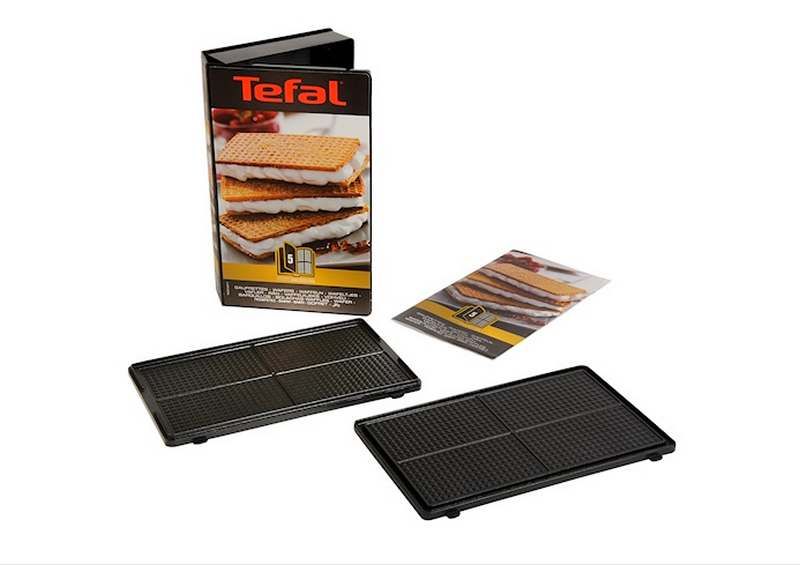 Plaques (x2) Gaufrette Snack Tefal