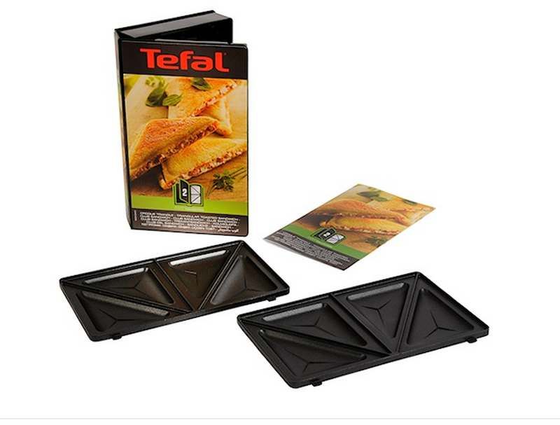 Plaques (x2) Croque-monsieur Snack Tefal