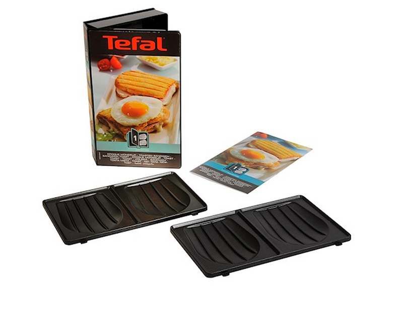 Plaques (x2) Croque-monsieur Snack Tefal
