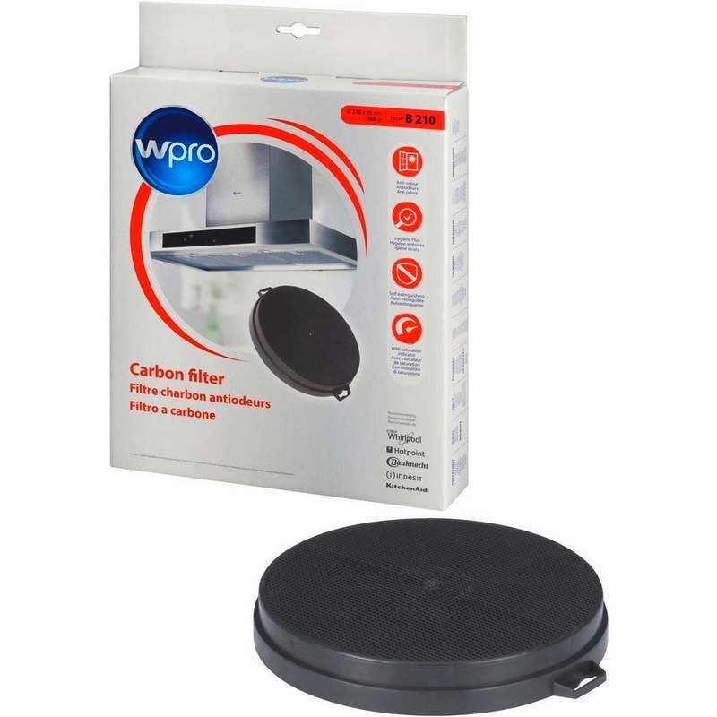 Filtre charbon Type B210 Hotte Whirlpool