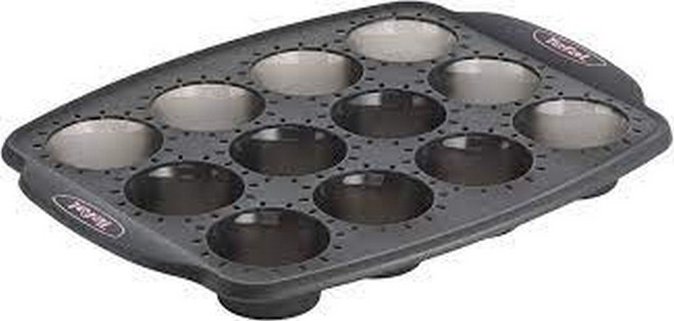 Moule mini muffin silicone  X12 CRISPYBAKE Cake Factory