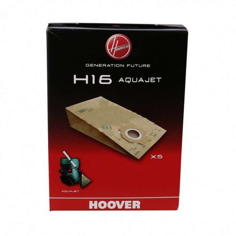 5 Sacchetti Per Aspirapolvere Hoover Tipo H15 E H16 – Modelli S4484, S4486, S4488, S4490