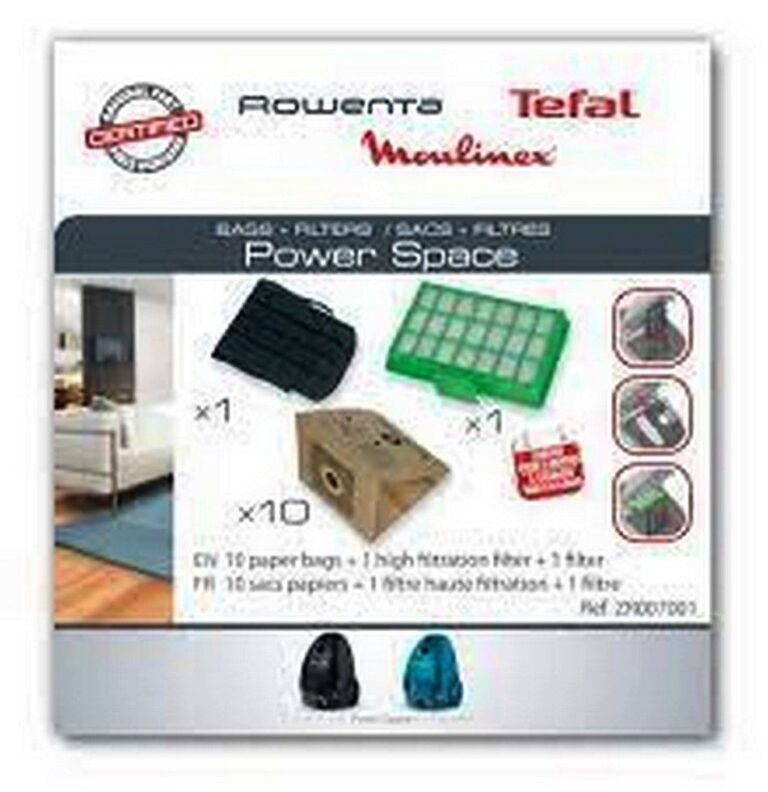 VACS 16 sacchetti per aspirapolvere adatti per ROWENTA RO 167111 Spaceo