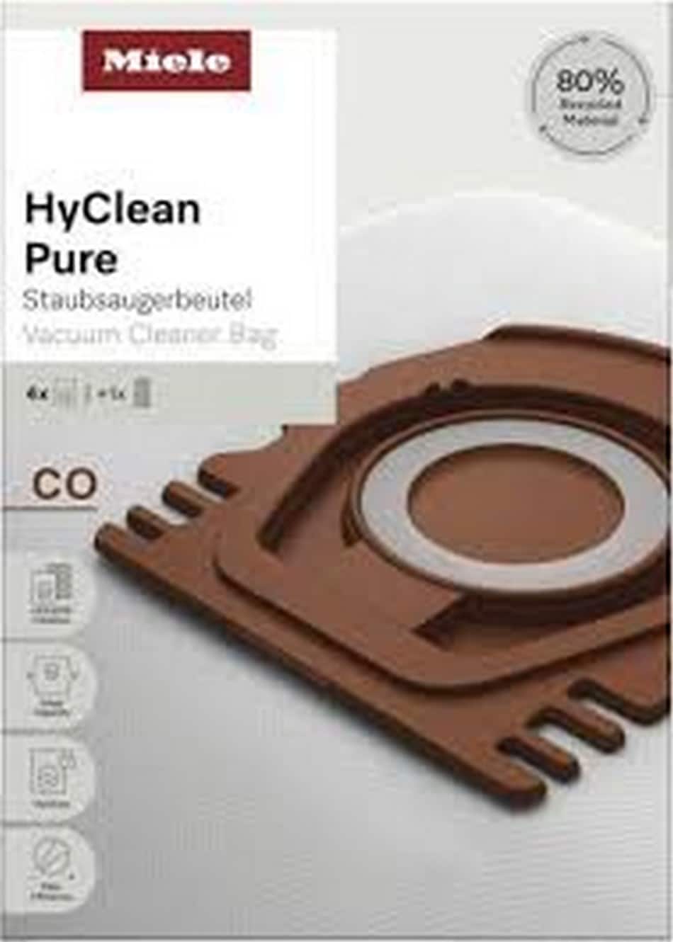 Sacs aspirateur Hyclean pure Miele