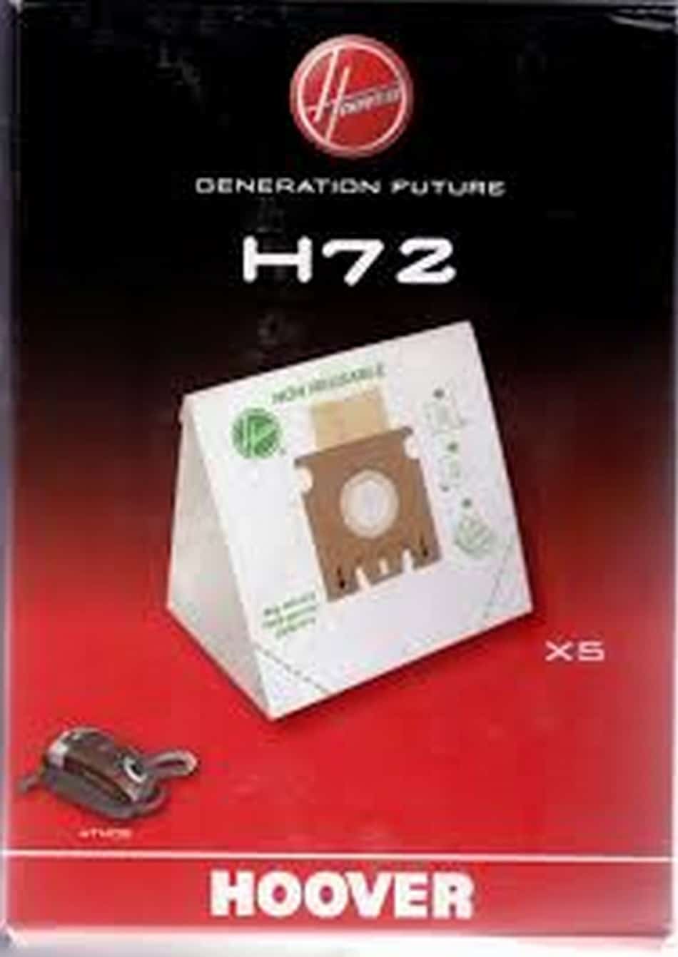 Sacs papier x5 H72 Hoover