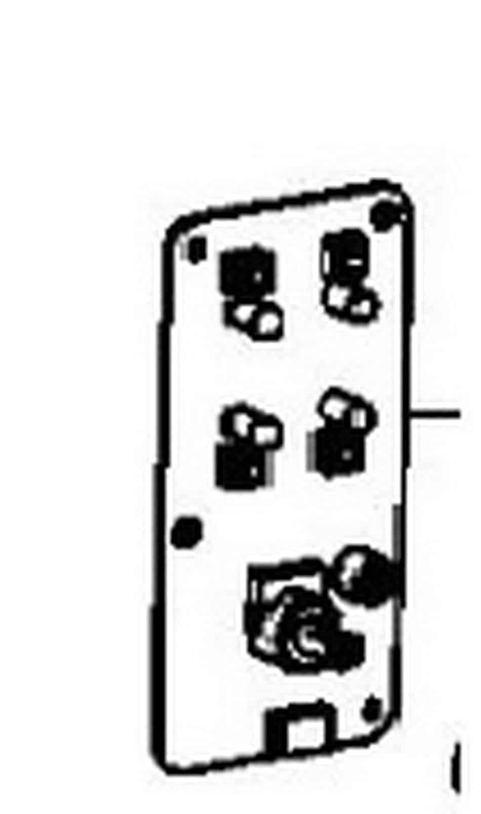 Carte électronique de commande grille pain Krups KH682