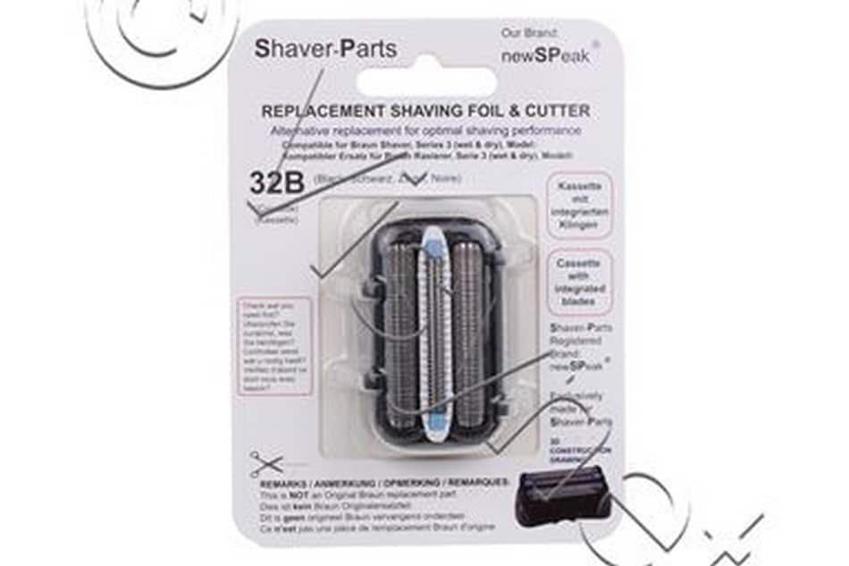 Tete de rasage 32B Braun version génerique