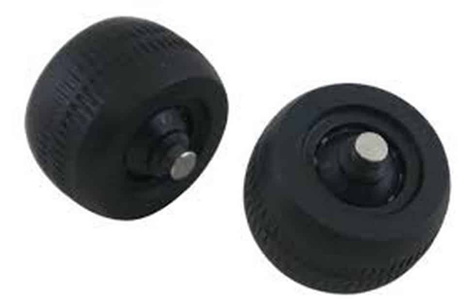 Roulettes arrières + axe x2 aspirateur X-Clean 10 Rowenta