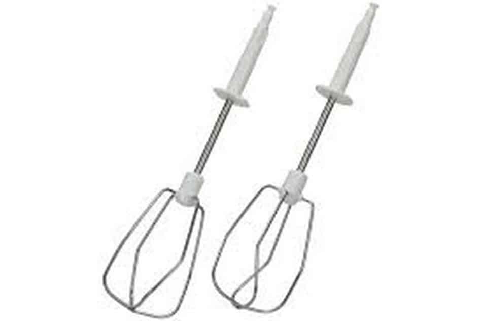 Lot 2 fouets blancs batteur Braun