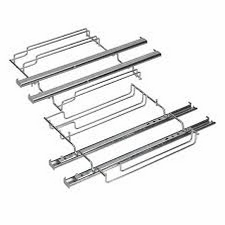 Rails telescopique 2 niveaux four Bosch