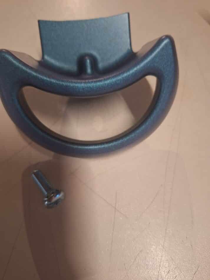 Poignée de cuve bleue cocotte minute Clipso Minut’Duo Seb