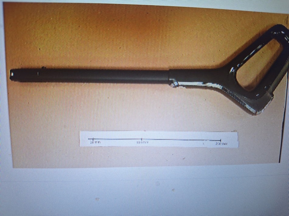 Poignée complète noire aspirateur X CLEAN 4 Rowenta