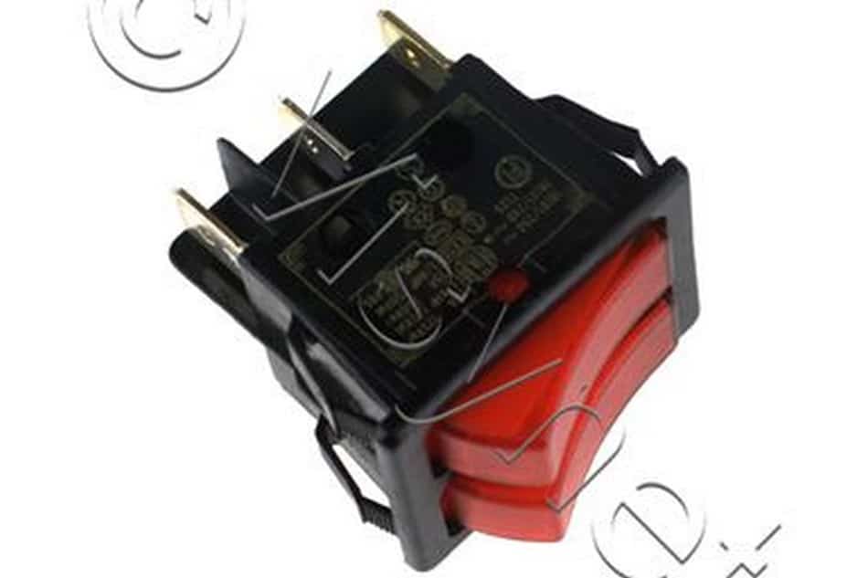 Interrupteur rouge double universel