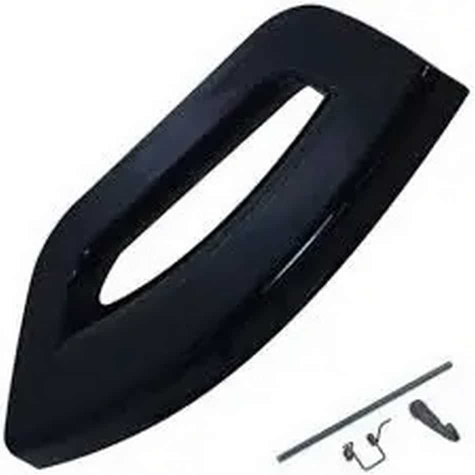 Poignée noire lave linge Whirlpool/Ariston