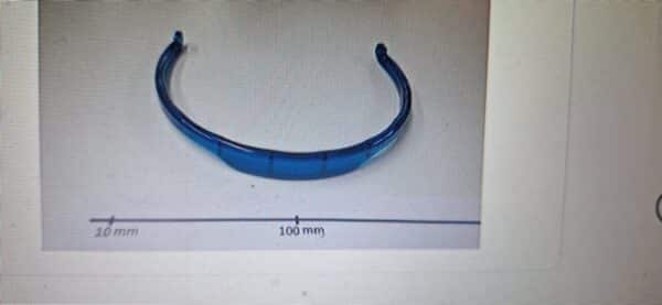 Poignée séparateur bleue aspirateur Rowenta